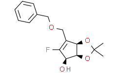 (3aS,4R,6aR)-6-[((苄氧基)甲基] -5-氟-2,2-二甲基-2H,3aH,4H,6aH-环戊基[d] [1,3]二恶酚-4-醇