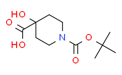 N-BOC-4-羟基哌啶-4-甲酸