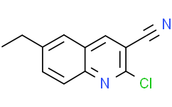 2-氯-6-乙基喹啉-3-腈