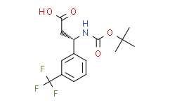 BOC-(S)-3-氨基-3-(3-三氟甲基苯基)-丙酸