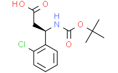 (R)-3-((叔丁氧羰基)氨基)-3-(2-氯苯基)丙酸
