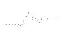双(异硫氰酸)(2，2'-二吡啶基-4，4'-二甲酸)(4，4'-二壬基-2，2'-二吡啶基)钌(II)