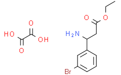 3-氨基-3-(3-溴苯基)丙酸乙酯 草酸盐