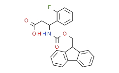 (S)-3-((((9H-Fluoren-9-yl)methoxy)carbonyl)amino)-3-(2-fluorophenyl)propanoic acid