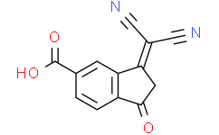 3-(二氰基亚甲基)-1-氧代-2,3-二氢-1H-茚-5-羧酸