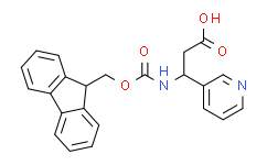 (S)-3-((((9H-Fluoren-9-yl)methoxy)carbonyl)amino)-3-(pyridin-3-yl)propanoic acid