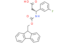 (R)-3-((((9H-芴-9-基)甲氧基)羰基)氨基)-3-(3-氟苯基)丙酸