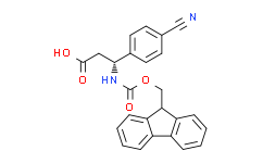 FMOC-(R)-3-氨基-3-(4-苯腈基)丙酸