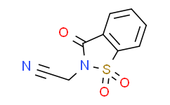 (1，1，3-trioxo-1，3-dihydro-1LAMBDA6-benzo[D]isothiazol-2-yl)-acetonitrile