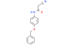 N-(4-(苄氧基)苯基)-2-氰基乙酰胺