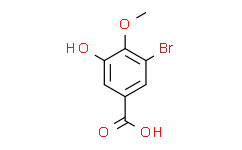 3-溴-5-羟基-4-甲氧基苯甲酸