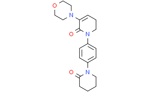 5,6-二氢-3-(4-吗啉)-1-[4-(2-氧代-1-哌啶基)苯基]-2(1H)-吡啶酮