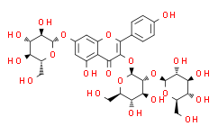 山柰酚-3-O-槐二糖-7-O-葡萄糖苷