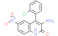 3-氨基-4-(2-氯苯基)-6-硝基喹啉-2(1H)-酮