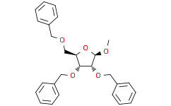 (2R,3R,4R,5R)-3,4-双(苄氧基)-2-((苄氧基甲基)-5-甲氧基四氢呋喃