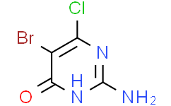 2-氨基-5-溴-6-氯嘧啶-4(1H)- 酮