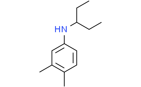 N-(1-乙基丙基)-3，4-二甲基苯胺