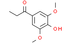 1-Propanone, 1-(4-hydroxy-3,5-dimethoxyphenyl)-