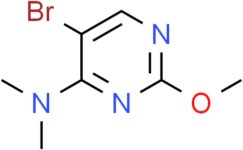 5-溴-4-N , N -二甲基氨基-2-甲氧基嘧啶