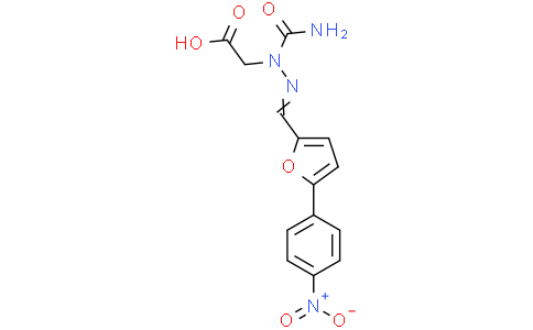 5-（4-硝基苯基）-2-糠醛-（2-羧甲基）氨基脲