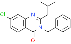 3-苄基-7-氯-2-异丁基喹唑啉-4(3H)-酮