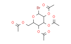 2,3,4,6-四-O-乙酰基-α-D-吡喃葡萄糖酰溴(含稳定剂碳酸钙)
