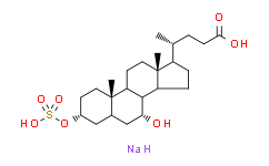 （3α，5β，7α）-7-羟基-3-（磺氧基）-胆聚糖-24-油酸-d5二钠盐