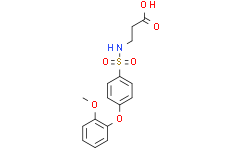 3-((4-(2-甲氧基苯氧基)苯基)磺酰氨基)丙酸