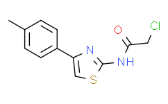 2-氯-N-(4-(对甲苯基)噻唑-2-基)乙酰胺