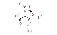 克克拉维酸钾/(Z)-(2R,5R)-3-(2-羟基乙烯基)-7-氧代-4-氧杂-1-氮杂双环[3.2.0]庚烷-2-甲酸钾盐/氮杂双环[3.2.0]庚烷-2-甲酸钾盐/β-内酰胺酶抑制剂/棒酸钾/Potassium clavulanate