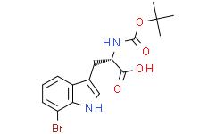 (S)-3-(7-溴-1H-吲哚-3-基)-2-((叔丁氧羰基)氨基)丙酸