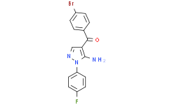 (5-氨基-1-(4-氟苯酚)-1H-吡唑-4-基)(4-溴代苯基)甲酮