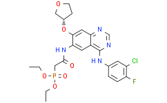 (S)-2-(4-(3-氯-4-氟苯基氨基)-7-(四氢呋喃-3-基氧基)喹唑啉-6-基氨基)-2-氧代乙基膦酸二乙酯