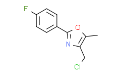 4-Chloromethyl-2-(4-fluoro-phenyl)-5-methyl-oxazole