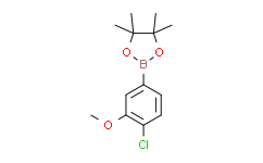 2-(4-CHLORO-3-METHOXYPHENYL)-4,4,5,5-TETRAMETHYL-1,3,2-DIOXABOROLANE