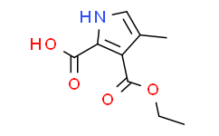 3-(乙氧基羰基)-4-甲基-1H-吡咯-2-羧酸