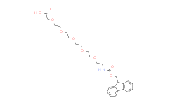 Fmoc-NH-PEG5-CH2COOH(1-(9H-Fluoren-9-ylmethyl) 5,8,11,14,17-pentaoxa-2-azanonadecanedioate)