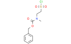 N-[2-(氯磺酰基)乙基]-N-甲基氨基甲酸苄酯