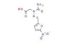 2-(1-氨基甲酰基-2-((5-硝基呋喃-2-基)亚甲基)肼基)乙酸