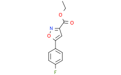 乙基5-(4-氟苯基)-1,2-恶唑-3-羧酸酯