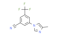 3-(4-甲基-1H-咪唑-1-基)-5-(三氟甲基)苯甲腈