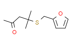 4-[(2-呋喃甲基)硫基]4-甲基戊-2-酮