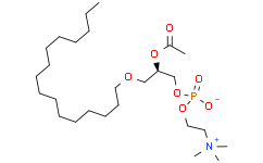 β-乙酰基-γ-O-烷基-L-α-磷脂酰胆碱