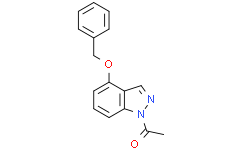 1-(4-(Benzyloxy)-1H-indazol-1-yl)ethanone