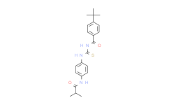 4-(叔丁基)-N-((4-异丁基氨基苯基)硫代氨基甲酰基)苯甲酰胺