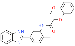 N-(5-(1H-苯并[d]咪唑-2-基)-2-甲基苯基)-2-(2-甲氧基苯氧基)乙酰胺