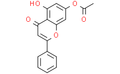 5-羟基-7-乙酰氧基黄酮