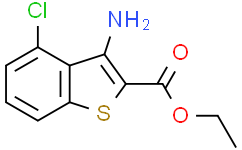 3-氨基-4-氯苯并[b]噻吩-2-羧酸乙酯
