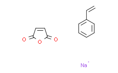 磺酸化的2,5-呋喃二酮與乙烯基苯的聚合物的鈉鹽