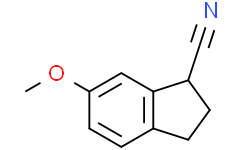 6-甲氧基-2,3-二氢-1H-茚-1-甲腈